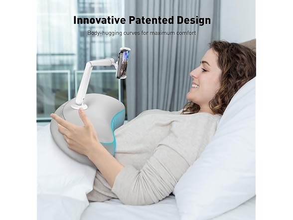 DeskLogics Pillow Phone Holder Flex Arm