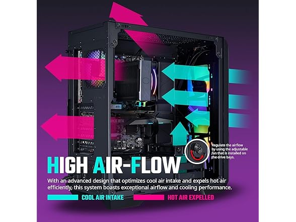 Cooler Master HAF 500 Pro High Airflow Mid-Tower ATX