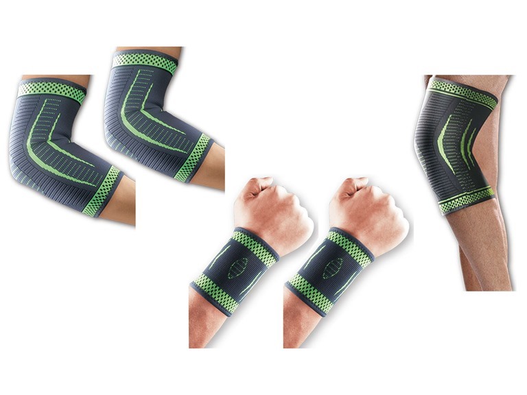 WISH WC - (5PK COMPRESSION) - ELBOW x2 - WRIST x2 - KNEE x