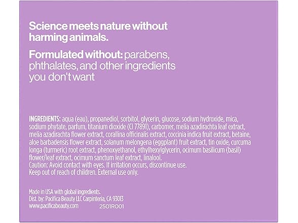 Pacifica Lavender Glow Shimmering Body Jelly