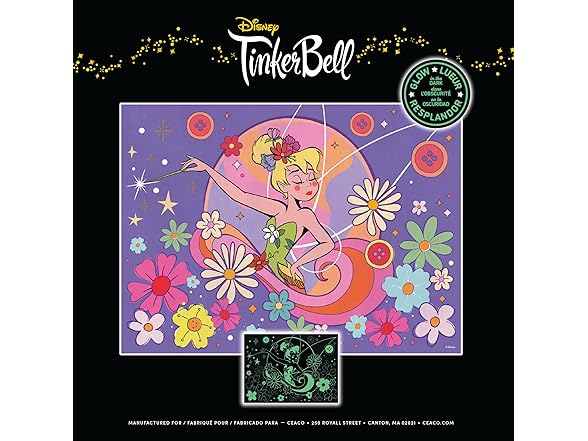 Disney Tinker Bell Flower Magic Puzzle