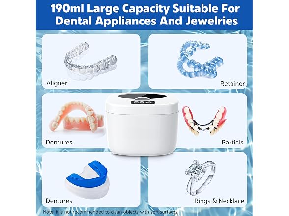 Professional Ultrasonic Retainer Cleaner Retainer