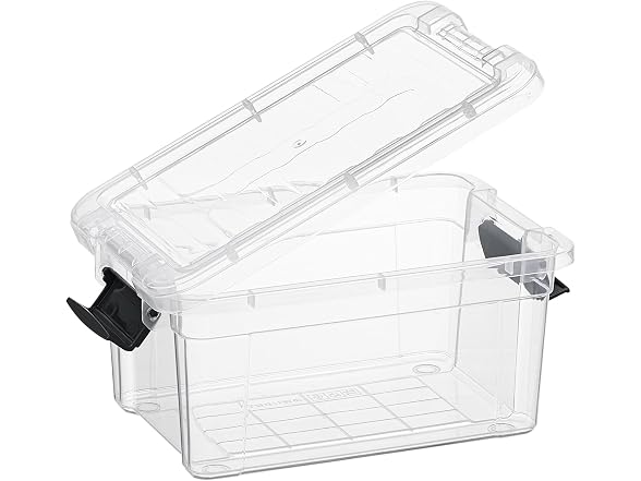 Superio Storage Bins with Lids1.85 Qt, 36 Pack