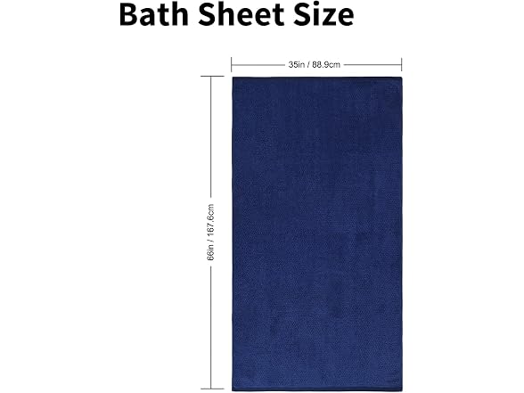 Everplush Diamond Collection Extra Large Bath Sheet Towel