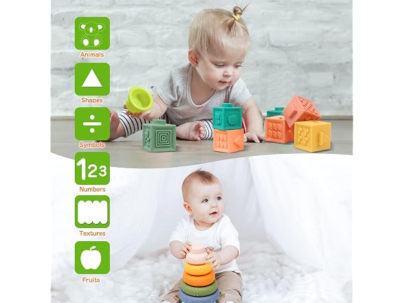 Montessori Toys for Babies 6-12 Months