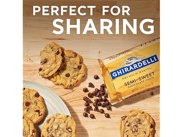 Ghirardelli Baking Chips Semi Sweet 12oz