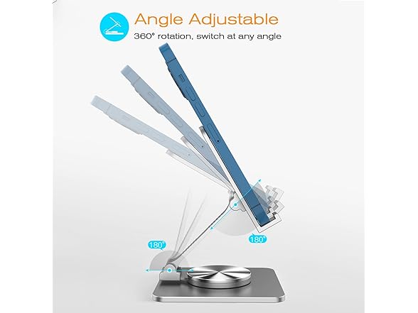 PONICOR 360° Rotatable Cell Phone Stand