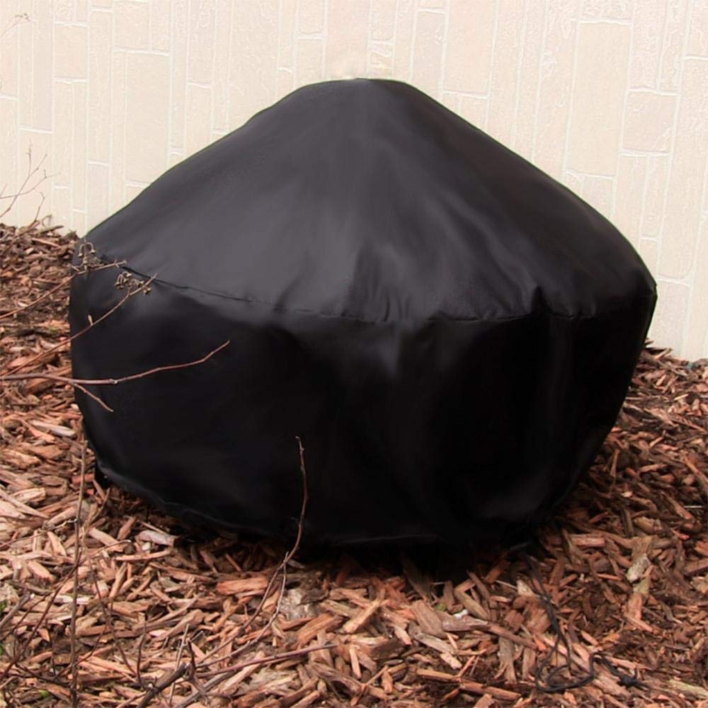 Sunnydaze Décor Outdoor Round Fire Pit Cover- 48" - Gallery 10