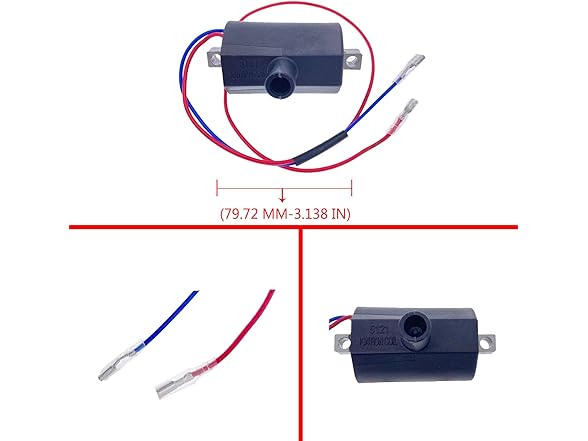 PARTSRUN Ignition Coil For EZGO Golf Cart