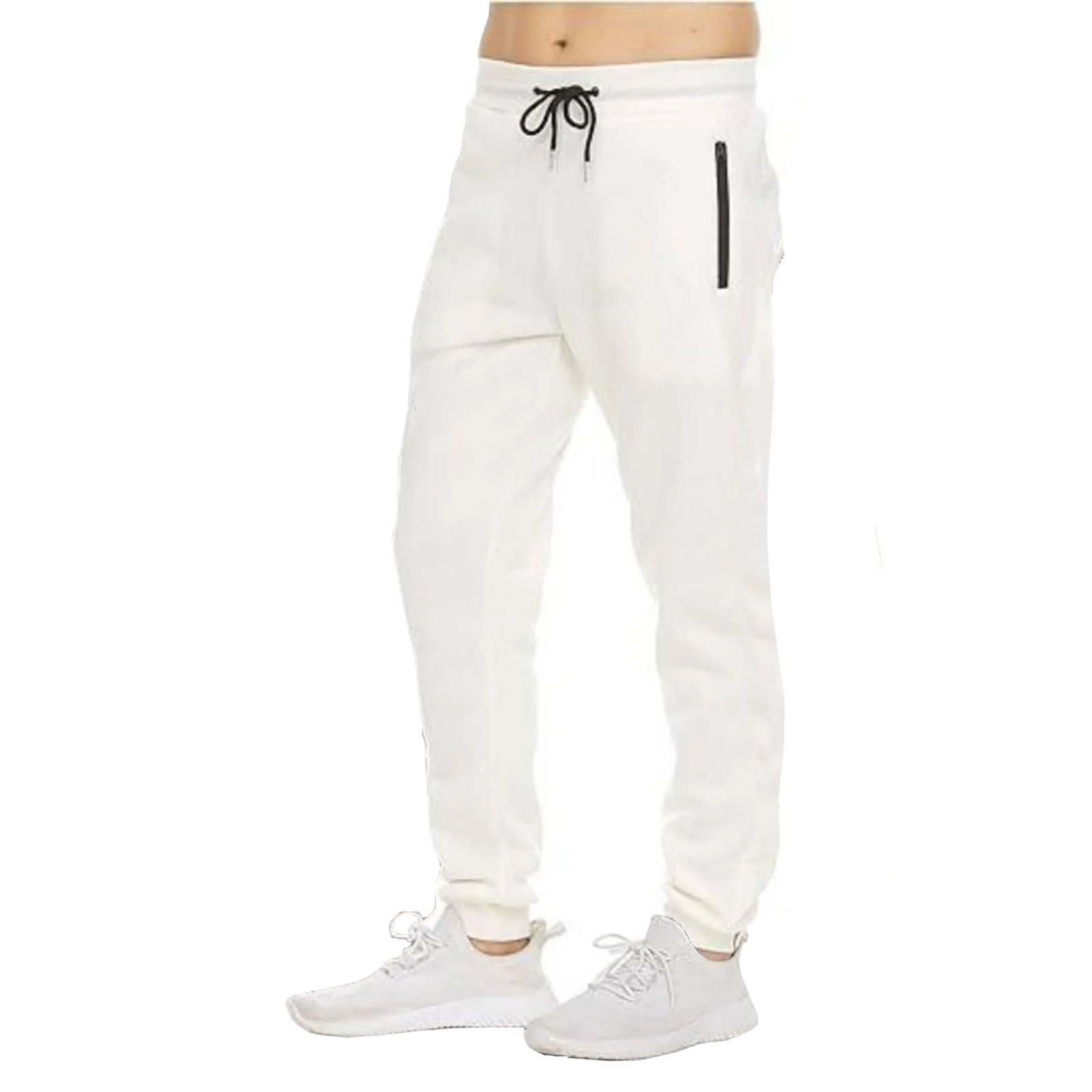 3Pk Mens Heavyweight Fleece Jogger Pants - Gallery 16
