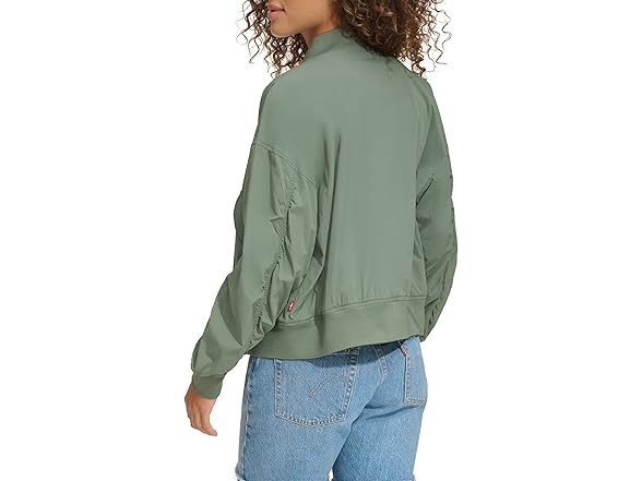 Levis Womens Lightweight Shorty Bomber