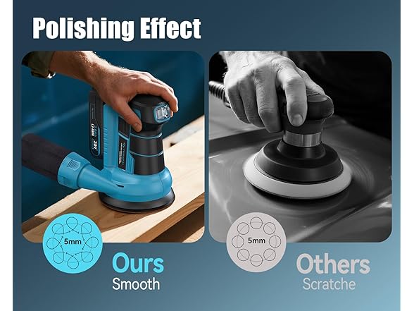 TILSWALL DS04 Cordless Orbital Sander