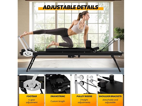 Foldable Pilates Reformer