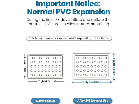 CHERIMOR Queen Air Mattress with Built in Pump