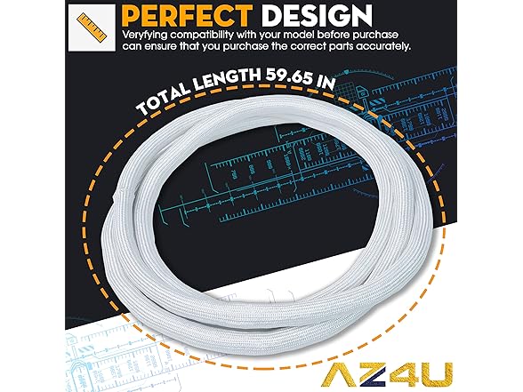 AZ4U Dryer Door Seal Gasket Replacement