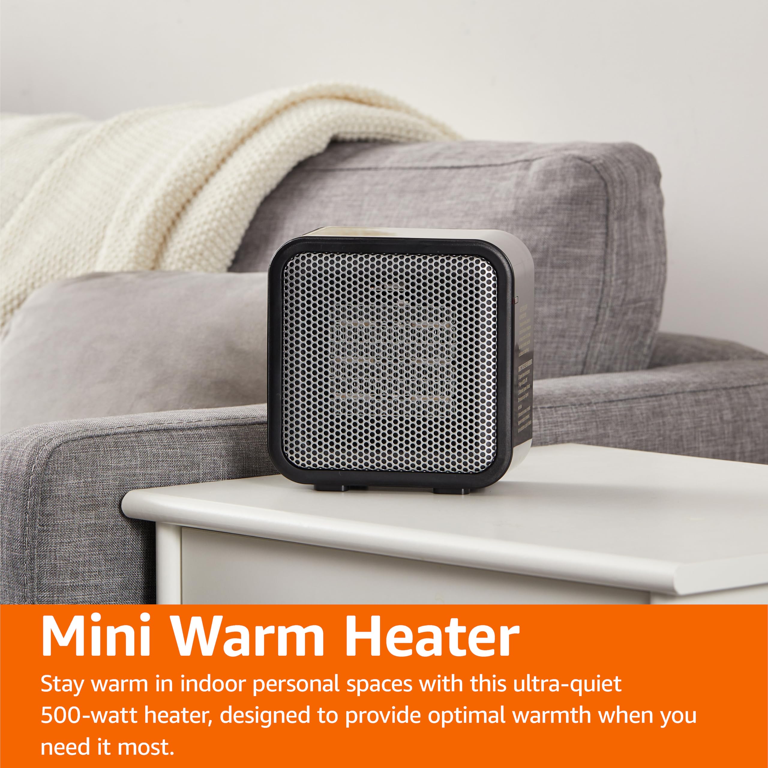 Amazon Basics Portable Mini Heaters - Gallery 17