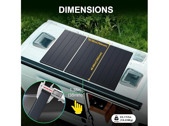 200W N-Type 24V Bifacial Solar Panel