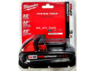 $34.99, Was $109, 67% Off! Milwaukee 48-11-1820 2.0 Compact Battery Pack dealfomo