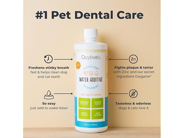 Oxyfresh Premium Pet Dental Care Solution Pe