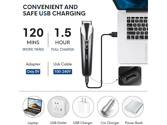 eboboin Beard Trimmer for Men