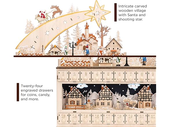 Best Choice Products Wooden Christm