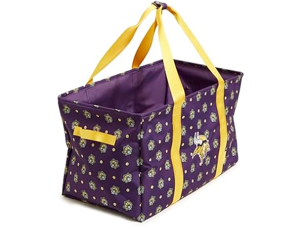 VIKINGS Vera Bradley Womens Recycled NFL Car Tote