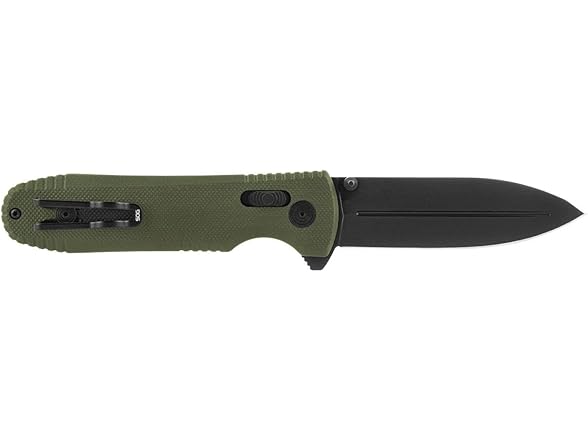 SOG Pentagon XR Quick-Opening Sharp Ambidextrous Pocket Fold (Open Box)