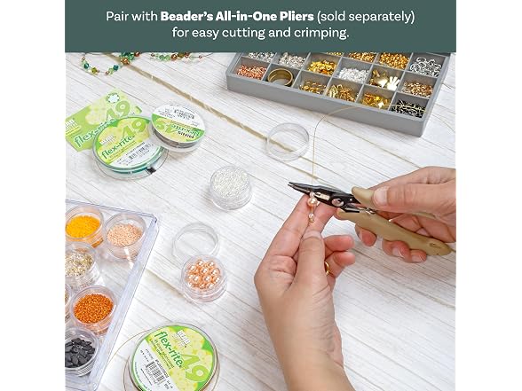 The Beadsmith Flex-Rite Beading Wire,