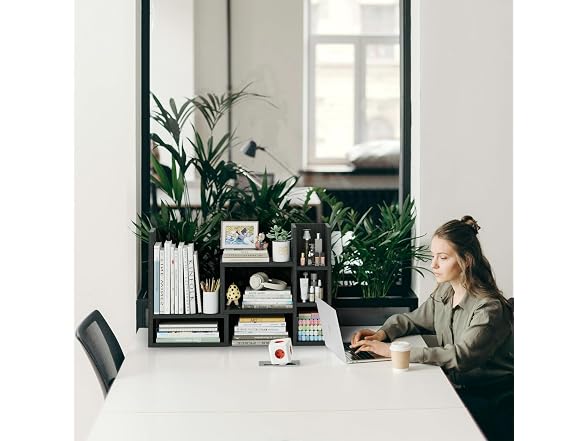 NUTIKAS Desktop Shelf Organizer Office