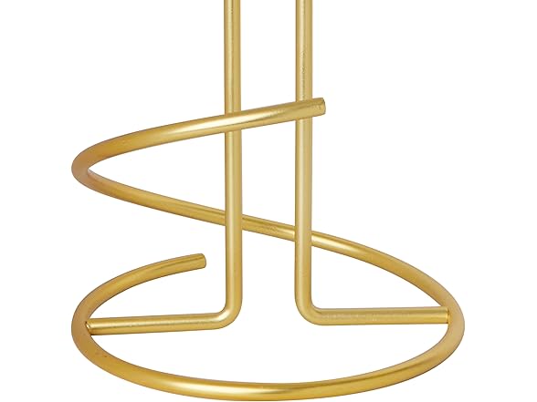 Spectrum Euro Gold Paper Towel Holder Countertop Kitchen Organizer 