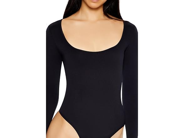 Forever 21 (L) Seamless Long-Sleeve Bodysuit