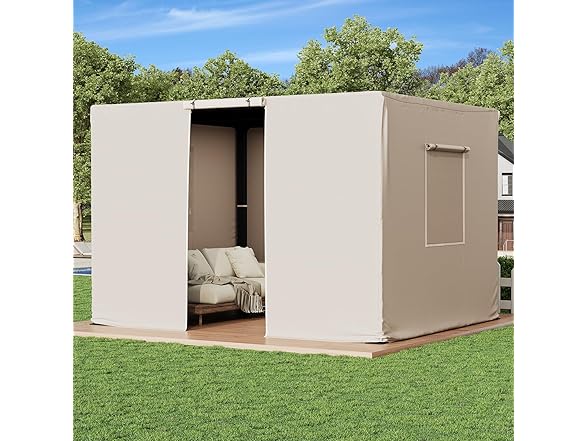 MELLCOM Winter Pergola Cover | 10x12ft