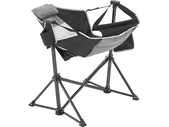 Reclining Camping Chair, 300 lbs Load Camping