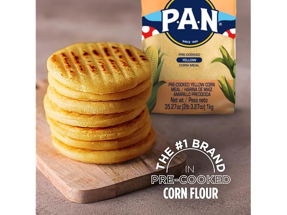 PAN Pre Cooked Yellow Corn Meal 2.2lb 10 Pack