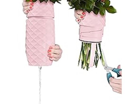 Amaranth 10" Floral Care Vase