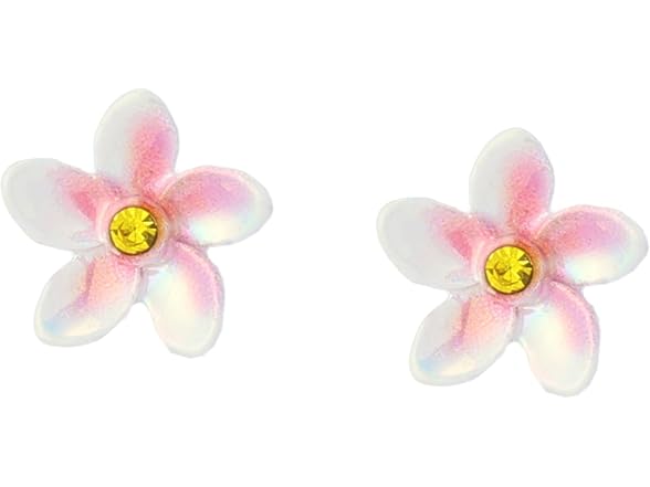 Betsey Johnson Women Jewelry Women's Earrings Pink