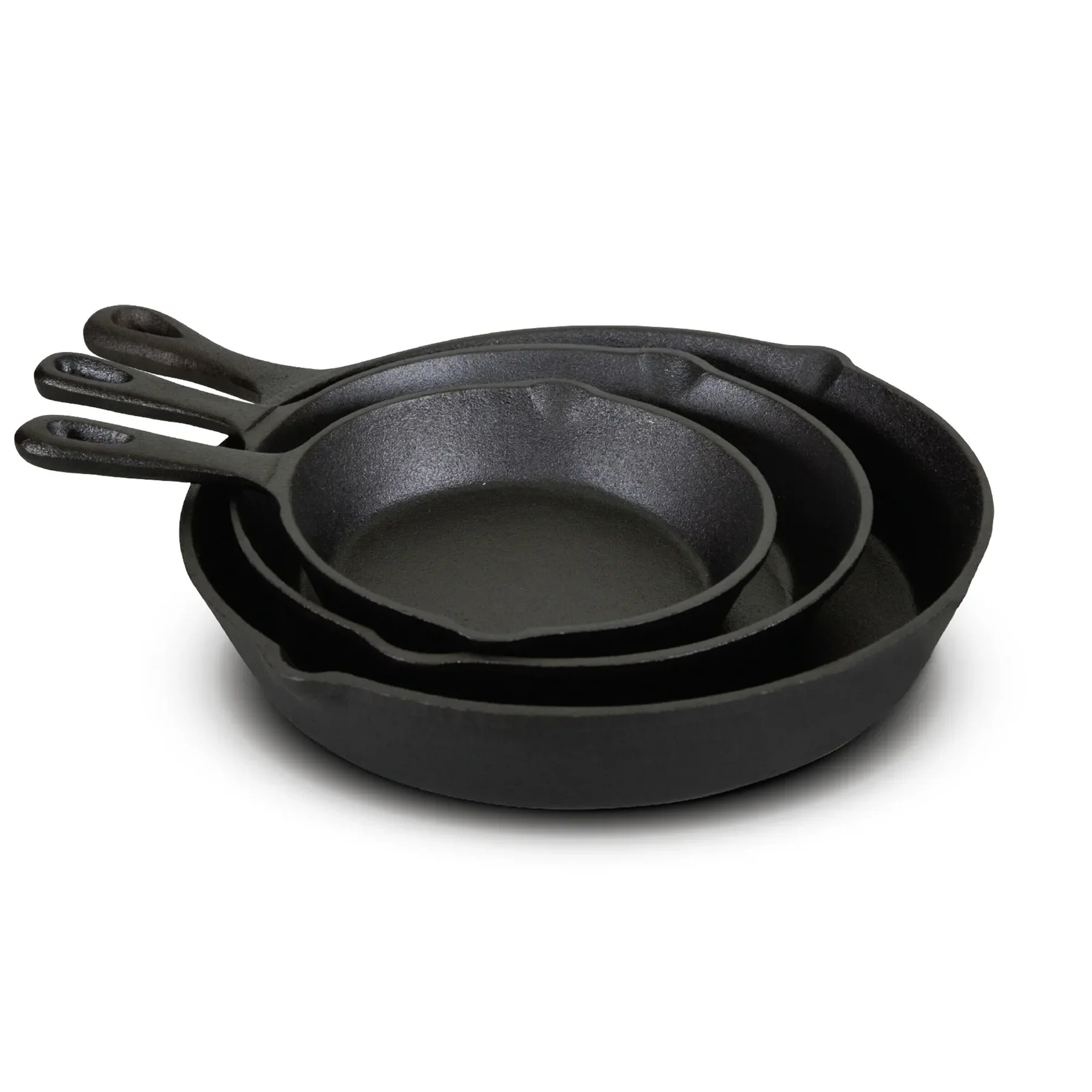 Jim Beam Cast Iron 3 Piece Skillet - Gallery 7