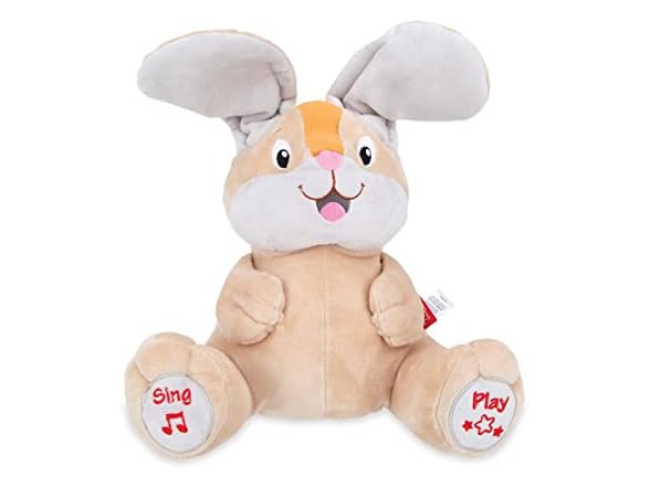 Nuby Peek a Boo Friends Animated Plush Toy