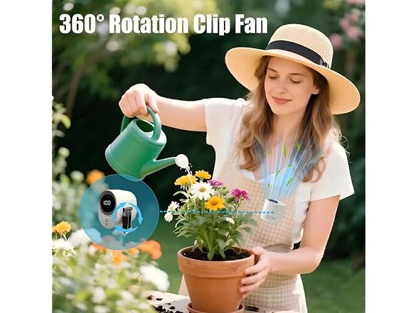 CHICWAY Portable Clip On Fan