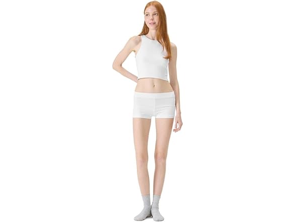 Florence By Mills Women (XS) Side Crop Tank Top