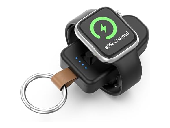 Compact Portable 2,000mAh iWatch Charger