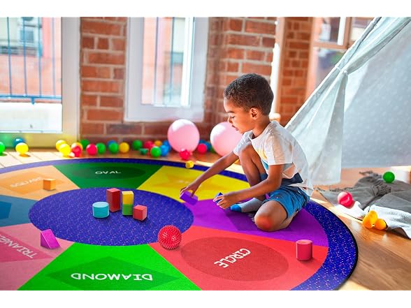 Flagship Carpets Shape Sorter Rug 6ft