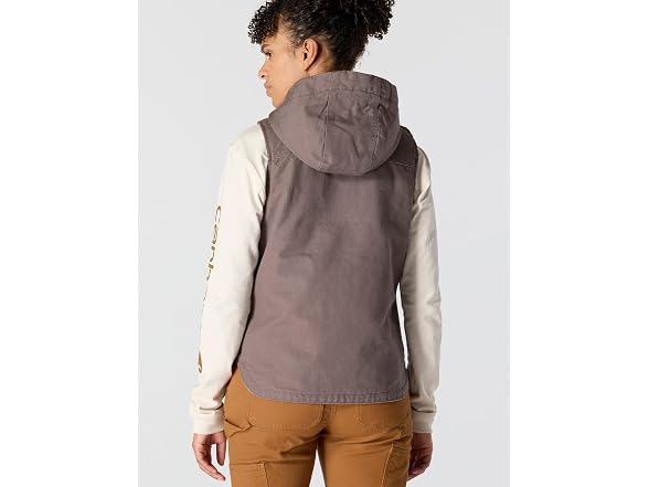 Carhartt Women's Washed Duck Hooded Vest