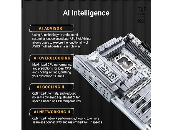 ASUS TUF Gaming Z890-PRO WiFi Z890 ATX