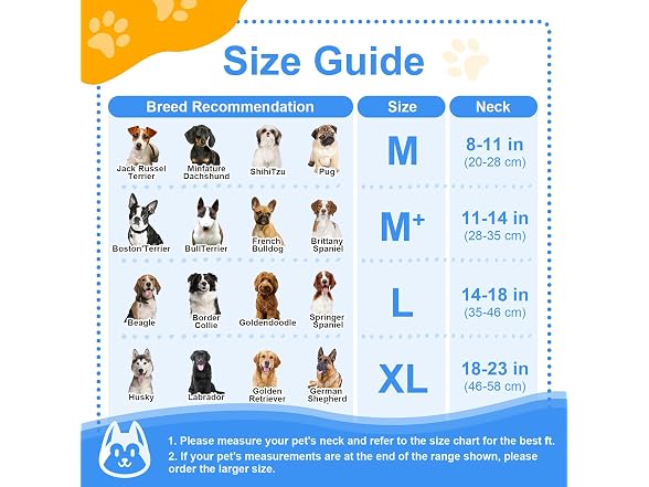 BARKLESS Dog Cone, Dog Donut Collar After Su