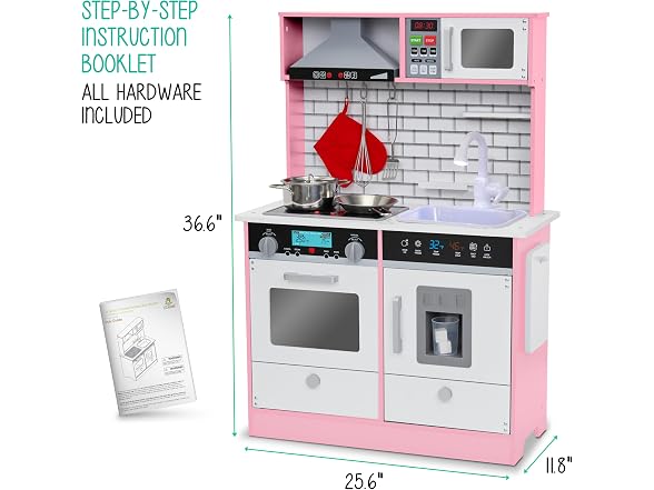Small Kitchen Set Pink