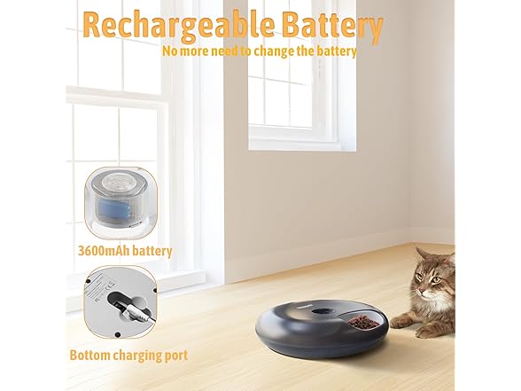 UWANGPET Wireless Automatic Cat Feeder