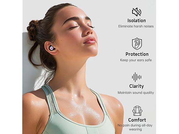 QWH Ear Plugs for Concerts