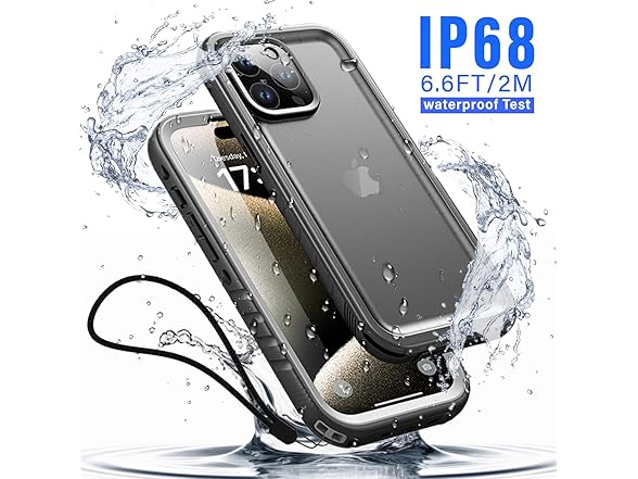 Waterproof Case for iPhone 15 Pro Max