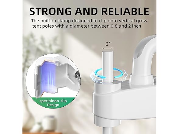 2-Pack Simple Deluxe 6-Inch Clip Fan